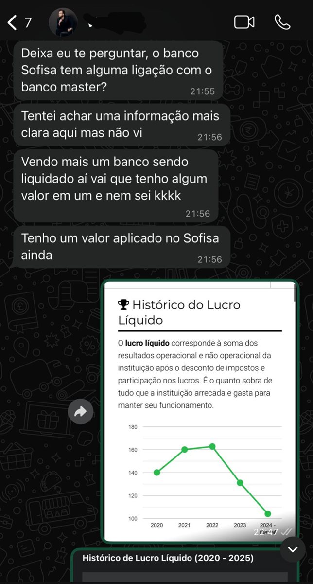 Aluno com o dinheiro em banco seguro